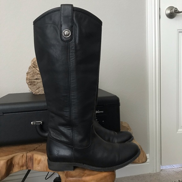 HPπFrye Melissa Button Riding Boots Size 5.5 - Picture 5 of 12